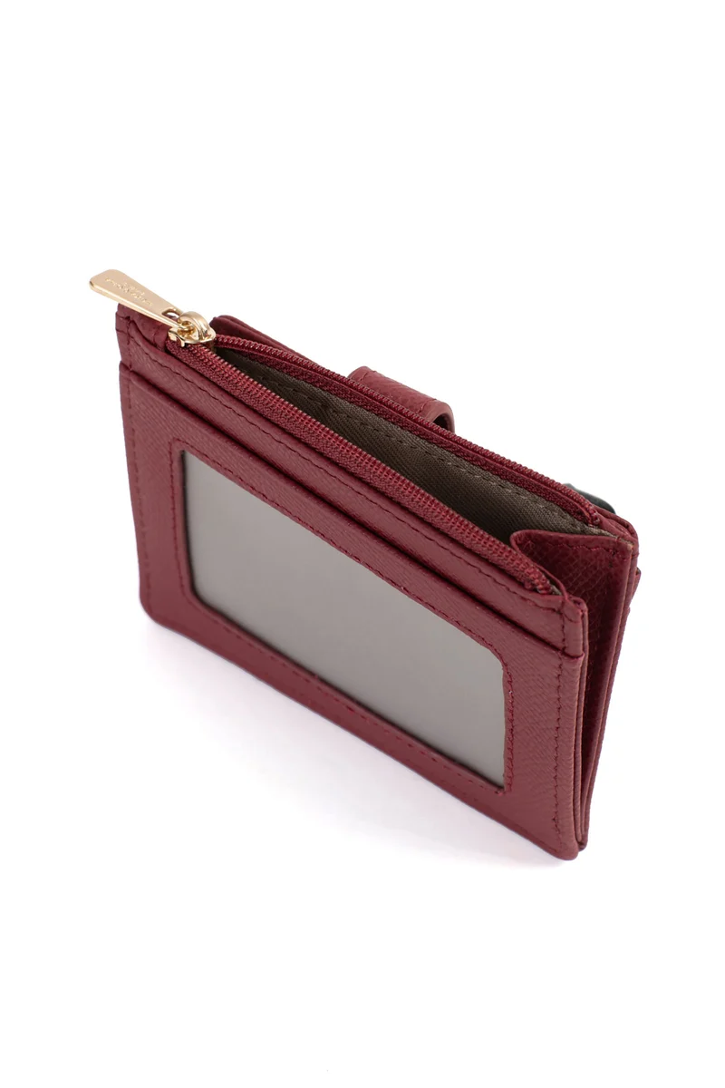 Porte-cartes - 1 volet - Cuir