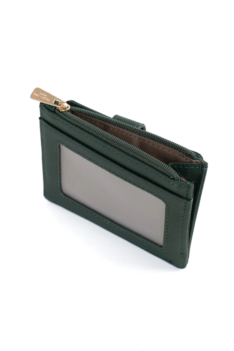 Porte-cartes - 1 volet - Cuir