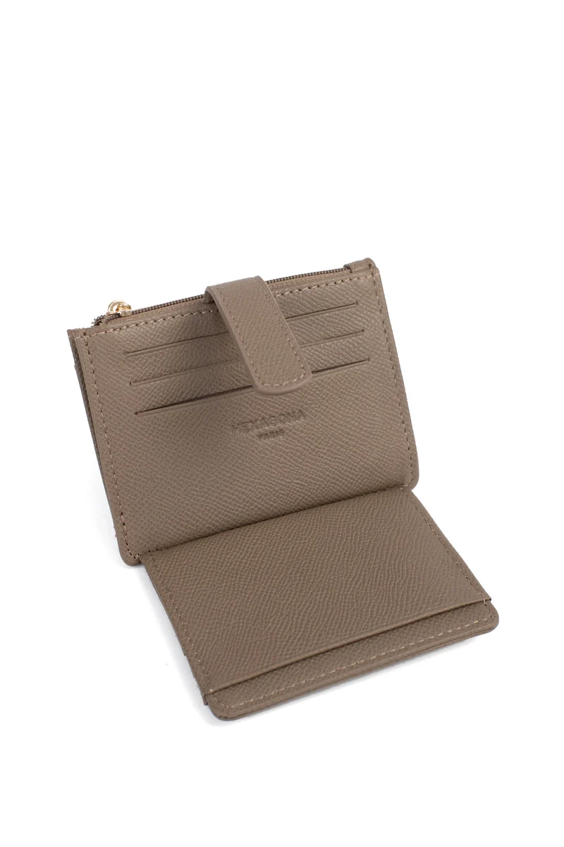 Porte-cartes - 1 volet - Cuir