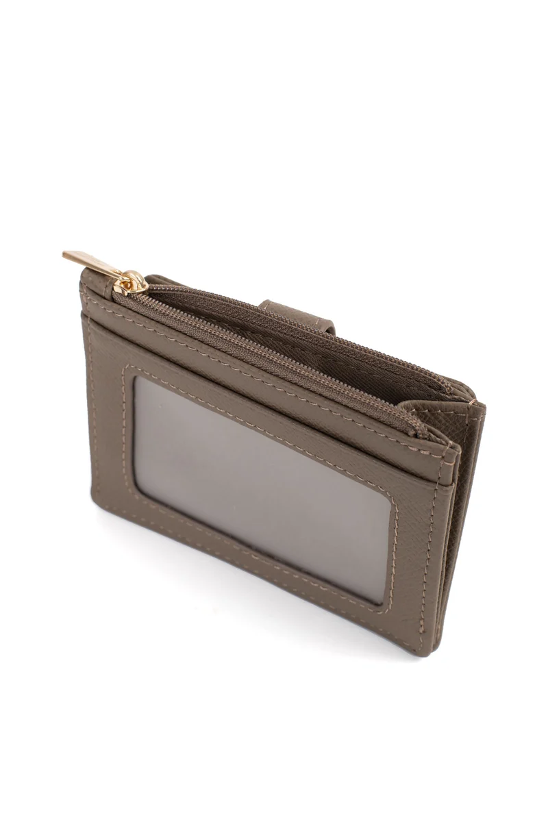 Porte-cartes - 1 volet - Cuir