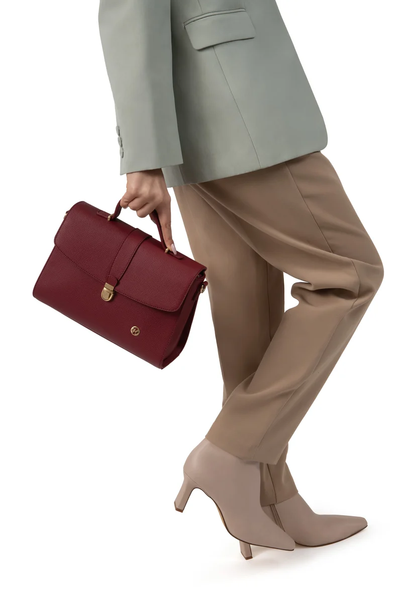 Sac porté main 1 poignée - Cuir
