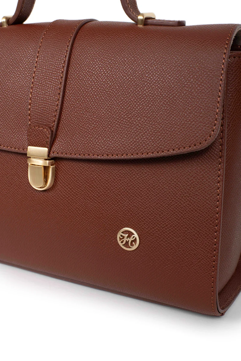 Sac porté main 1 poignée - Cuir