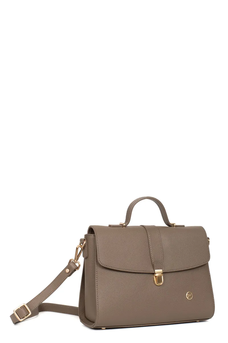 Sac porté main 1 poignée - Cuir