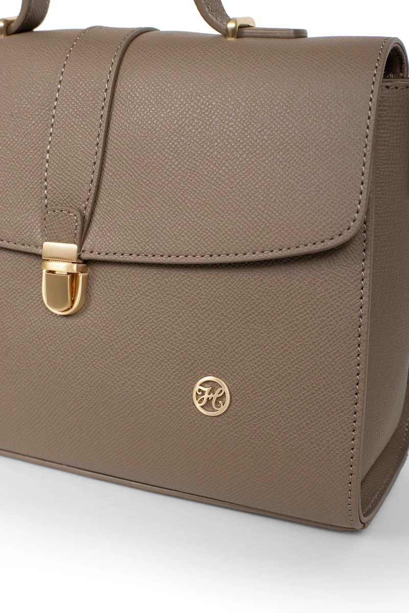 Sac porté main 1 poignée - Cuir