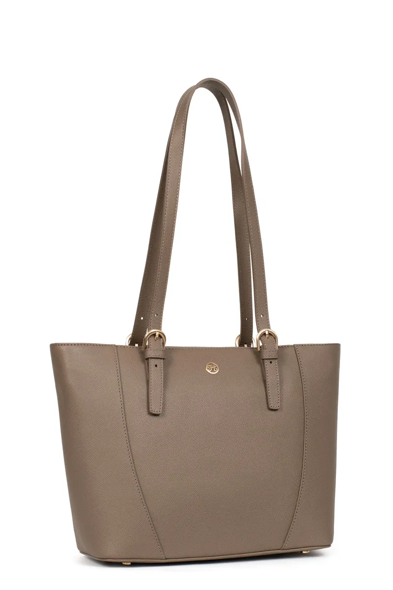 Sac cabas porté épaule - Cuir