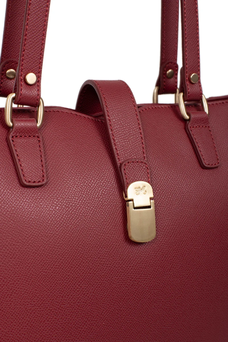 Sac cabas porté épaule - A4 - Cuir