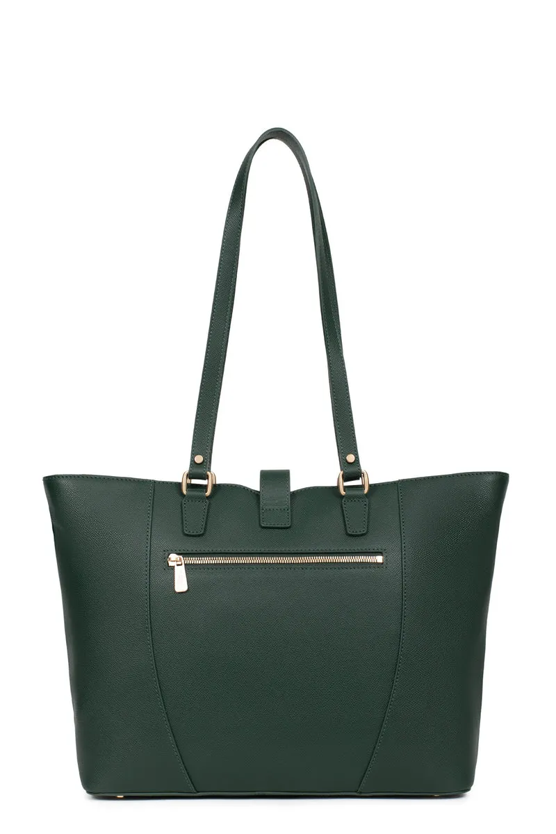 Sac cabas porté épaule - A4 - Cuir