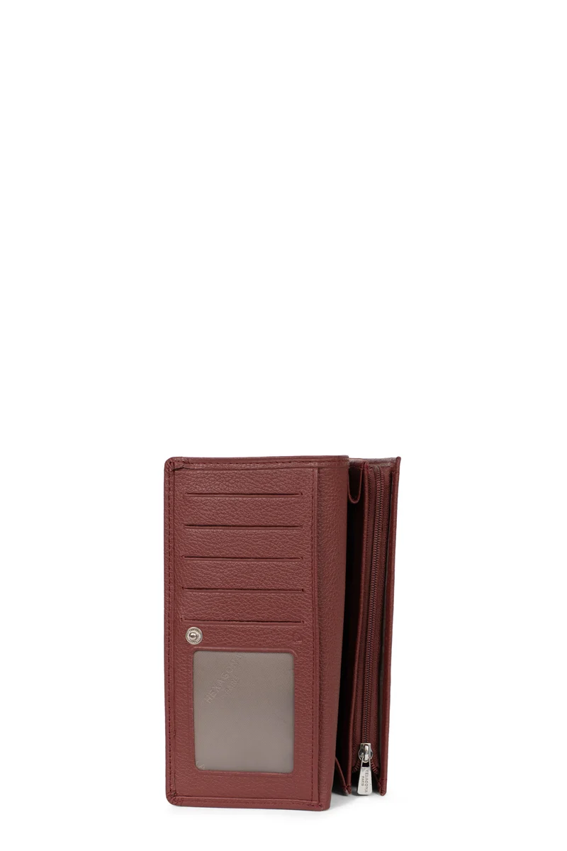 Portefeuille long - 1 volet - Stop RFID - Cuir