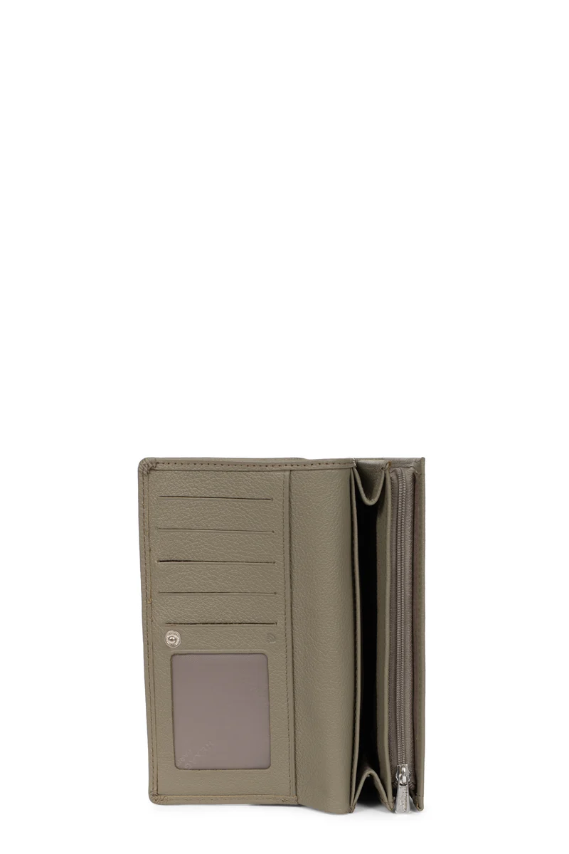 Portefeuille long - 1 volet - Stop RFID - Cuir