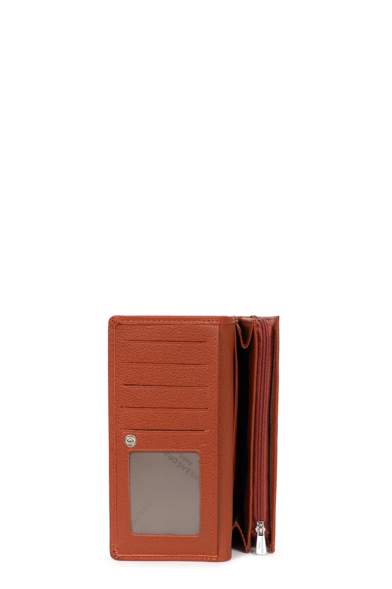 Portefeuille long - 1 volet - Stop RFID - Cuir