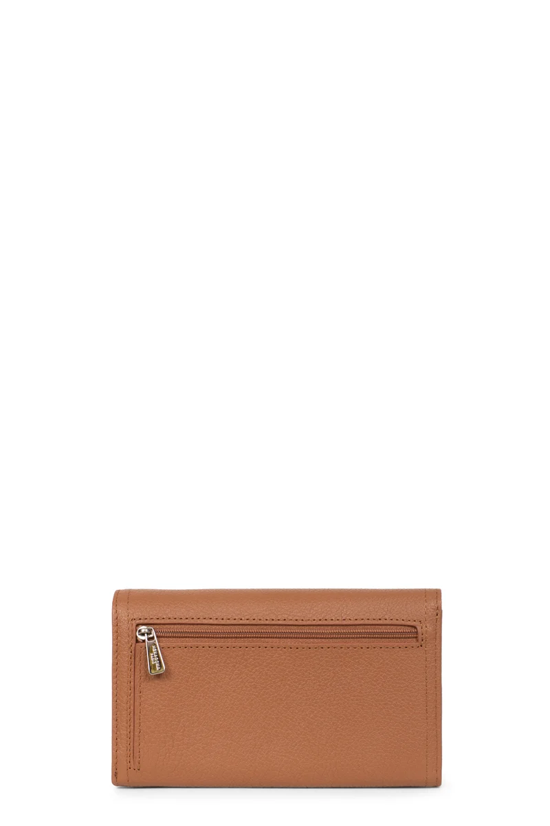 Portefeuille long - 1 volet - Stop RFID - Cuir