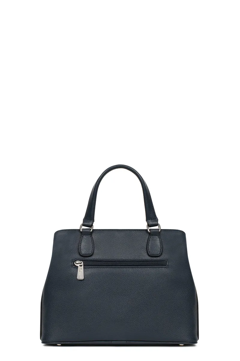 Sac porté main 2 poignées - Cuir