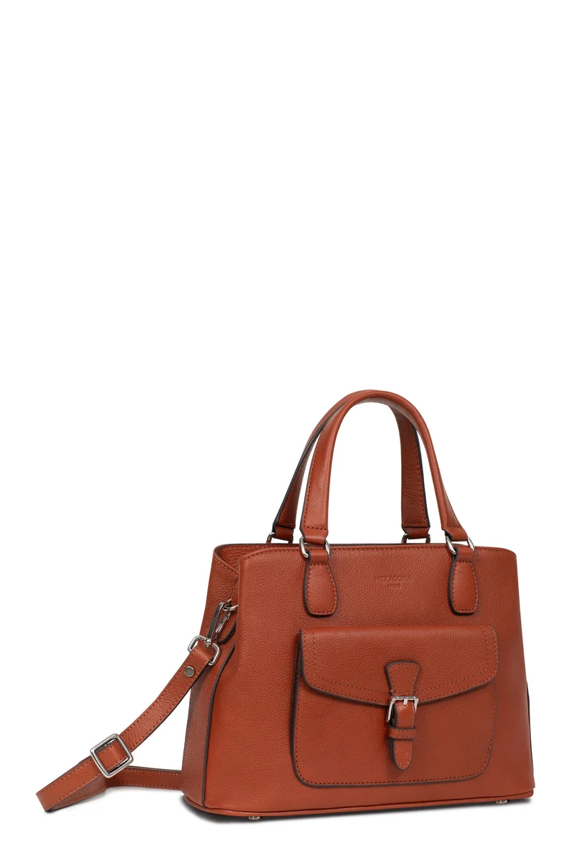 Sac porté main 2 poignées - Cuir