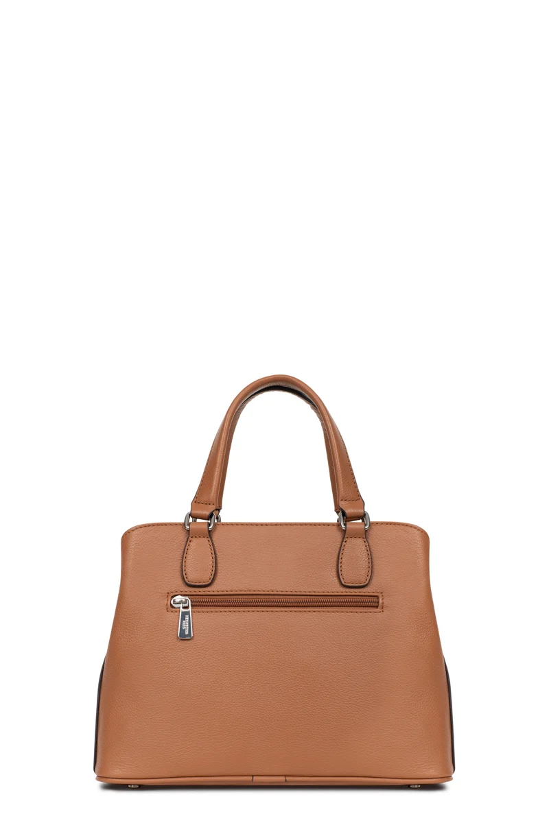 Sac porté main 2 poignées - Cuir