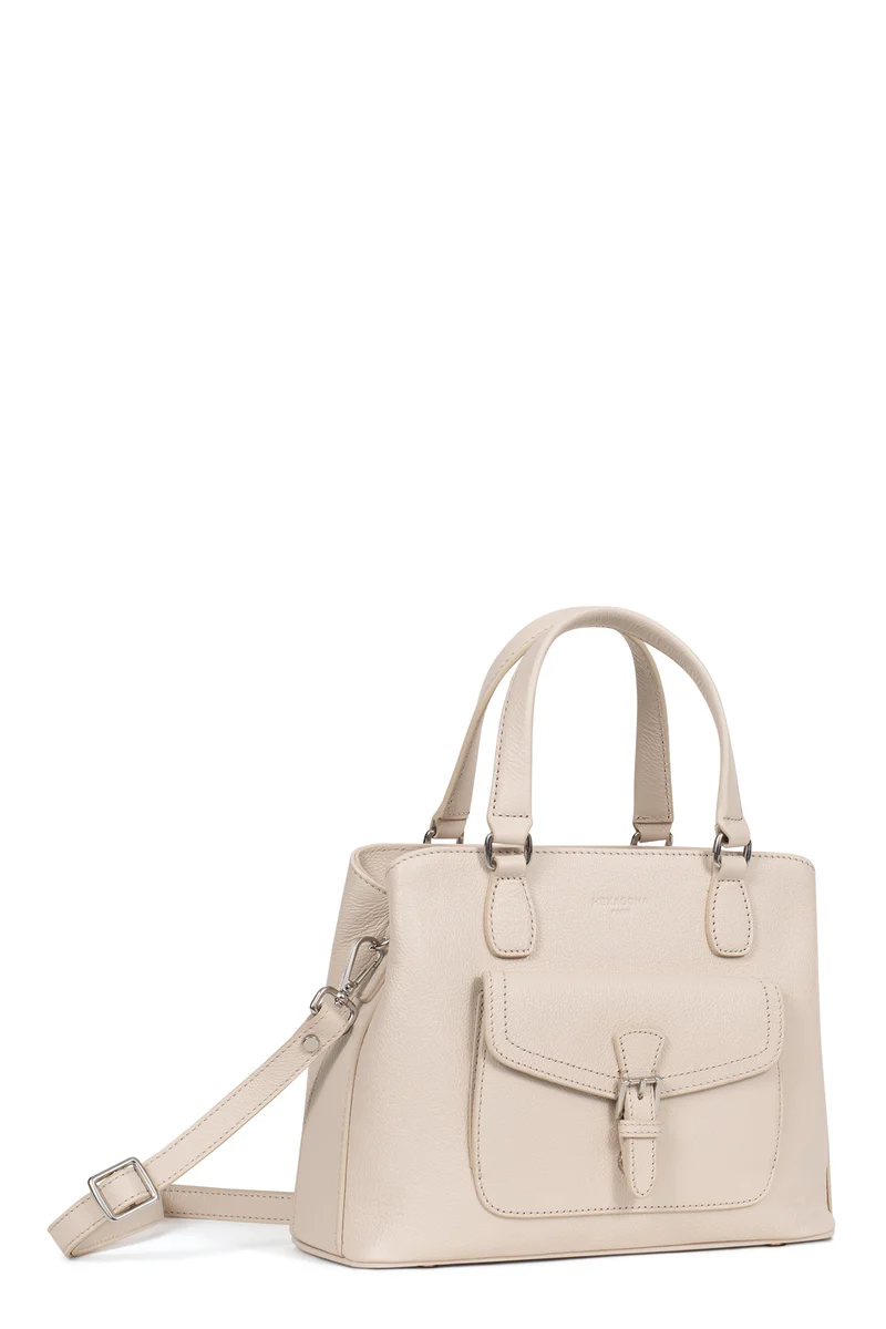 Sac porté main 2 poignées - Cuir