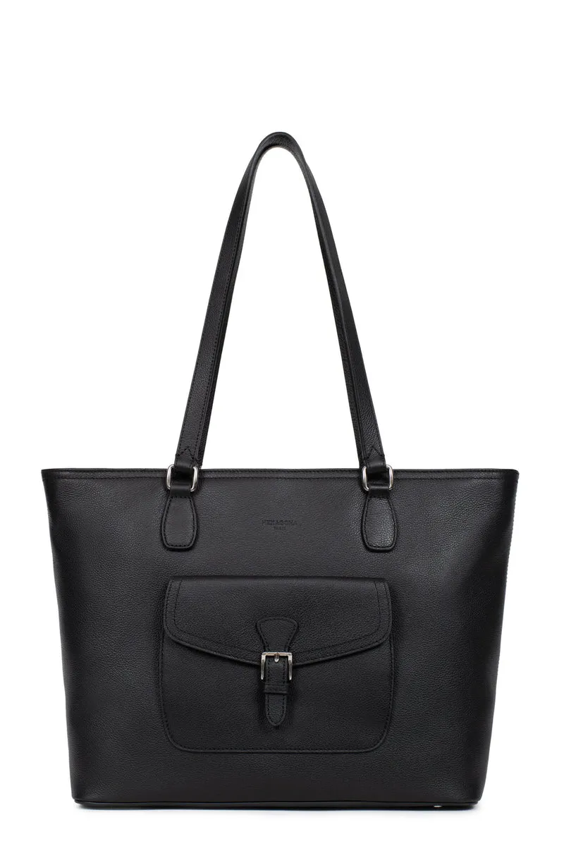 Sac cabas porté épaule - A4 - Cuir