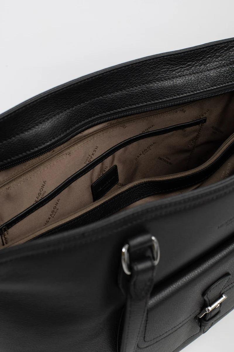 Sac cabas porté épaule - A4 - Cuir