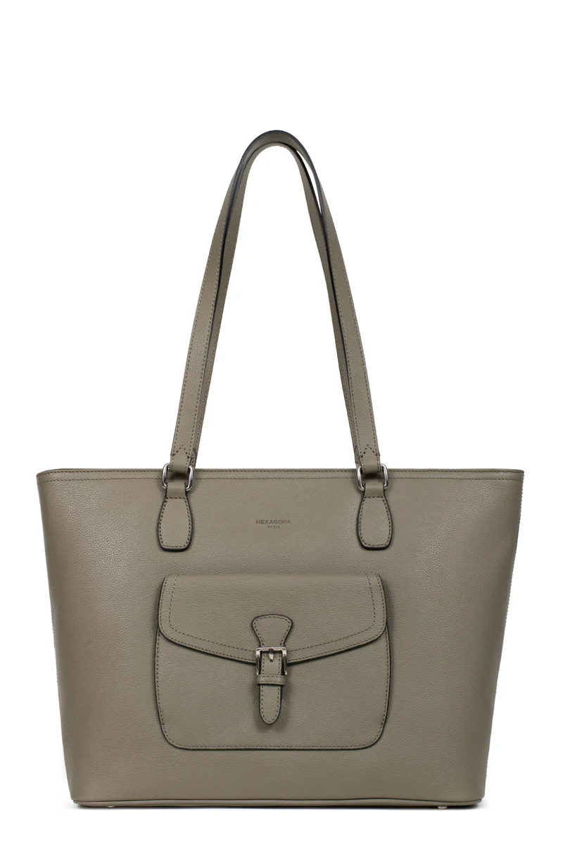 Sac cabas porté épaule - A4 - Cuir