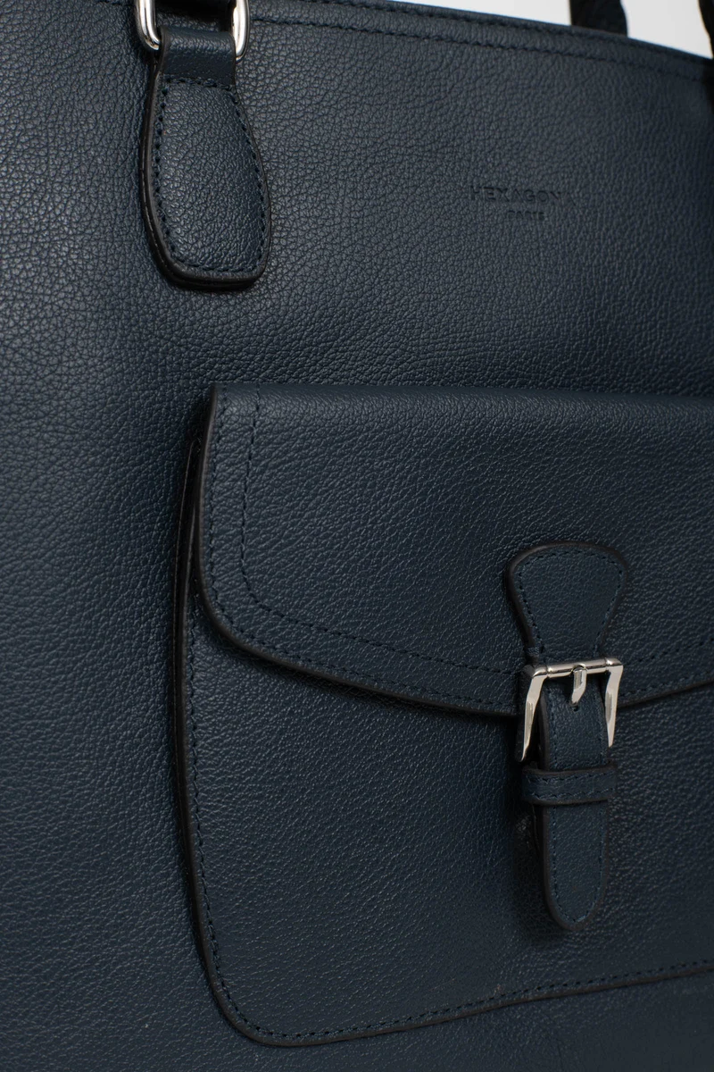 Sac cabas porté épaule - A4 - Cuir