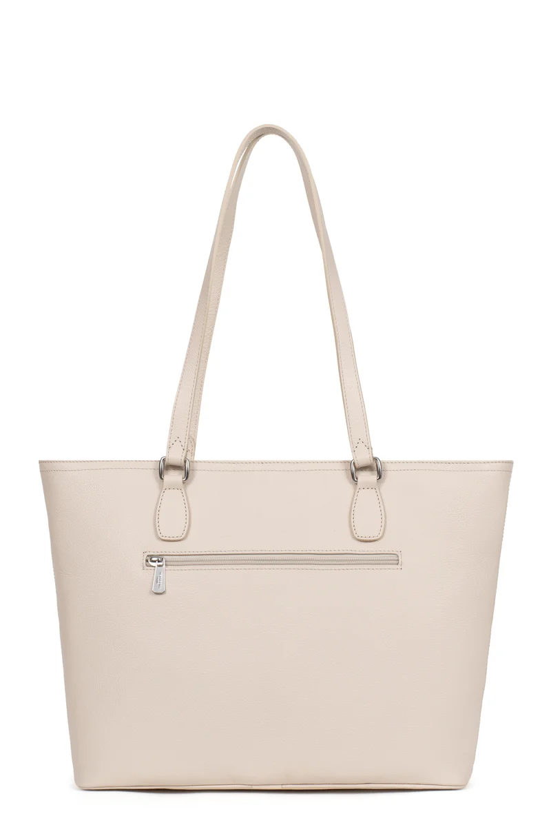 Sac cabas porté épaule - A4 - Cuir