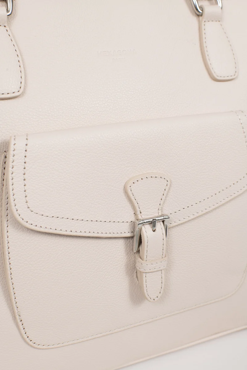 Sac cabas porté épaule - A4 - Cuir