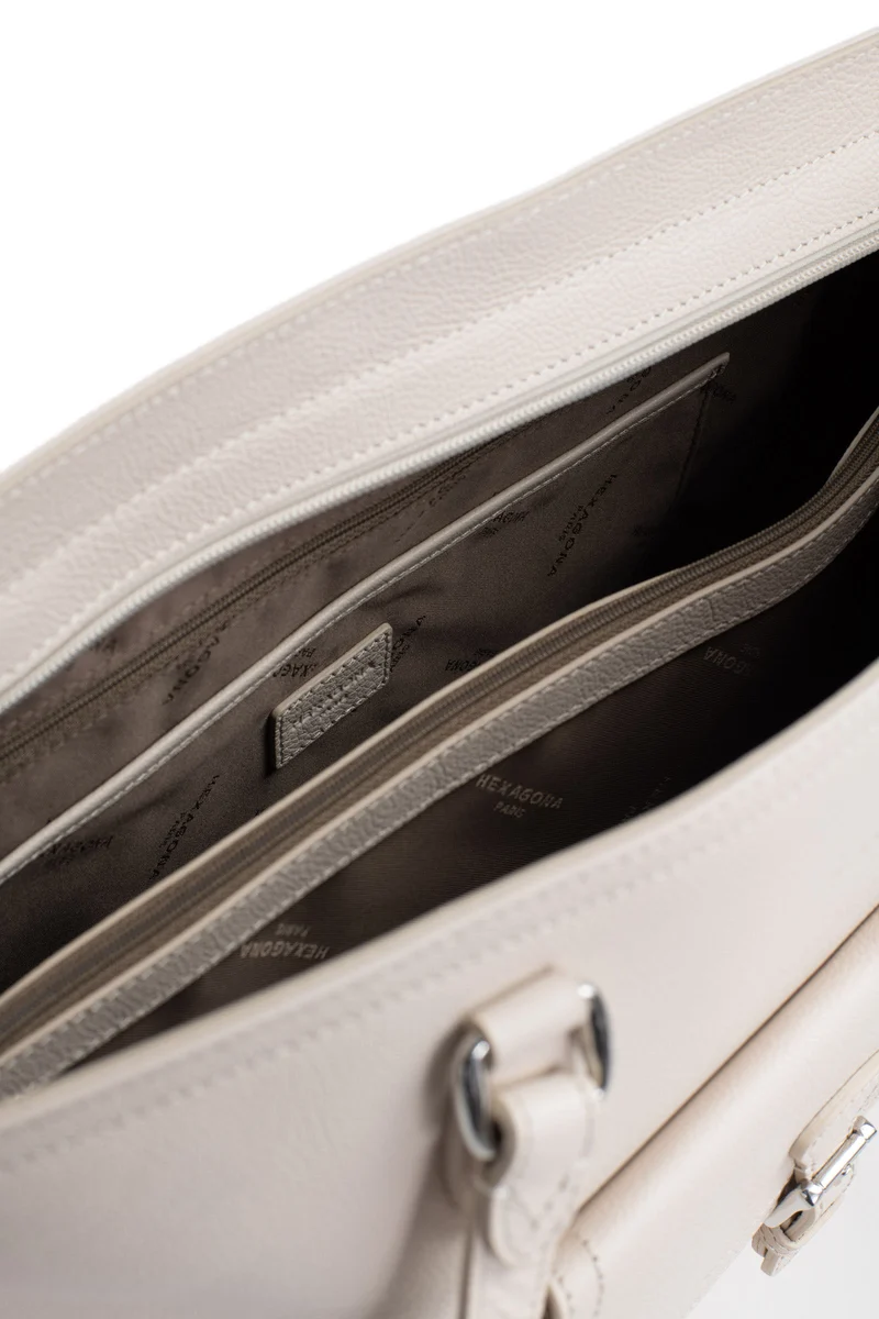 Sac cabas porté épaule - A4 - Cuir