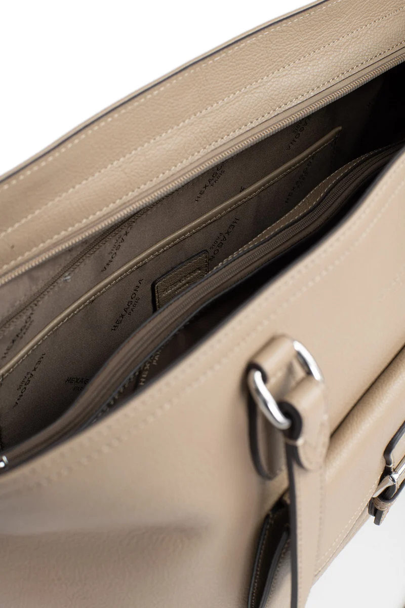 Sac cabas porté épaule - A4 - Cuir