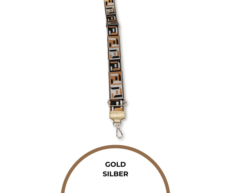 Taschenriemen - Gold (Silber)