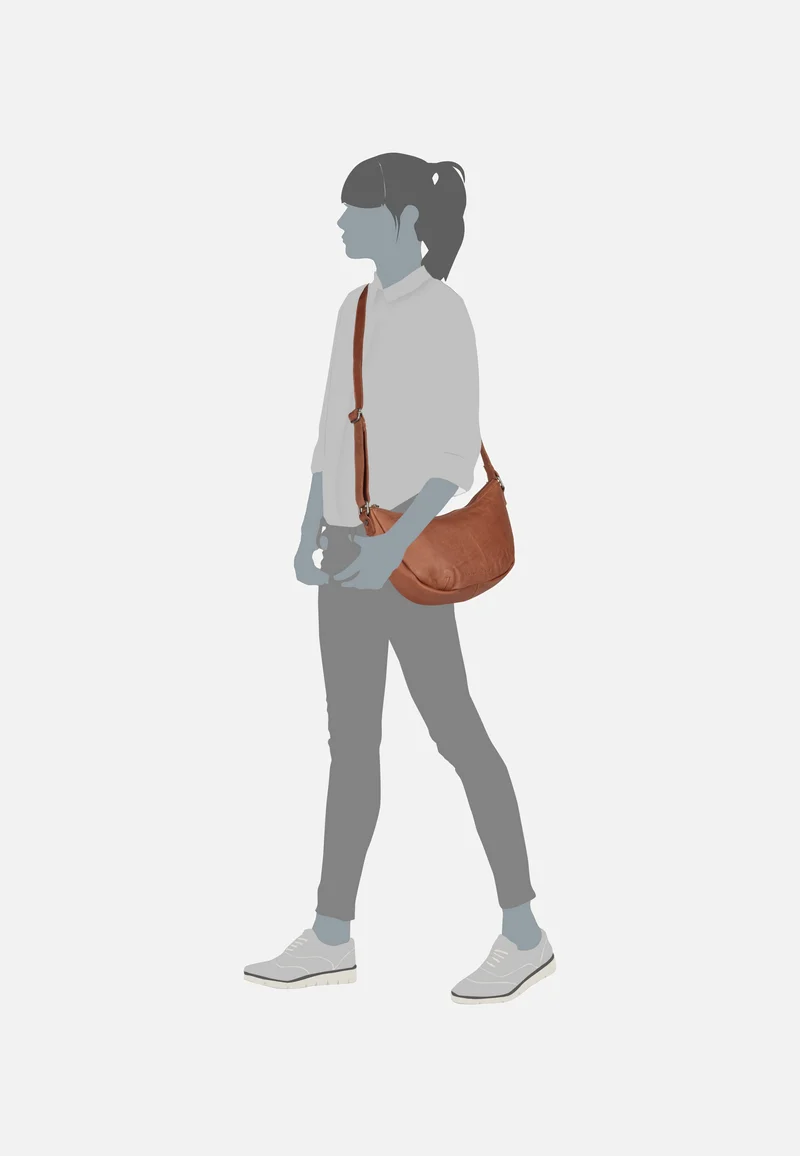 Clarita 1318 Cognac - Beuteltasche