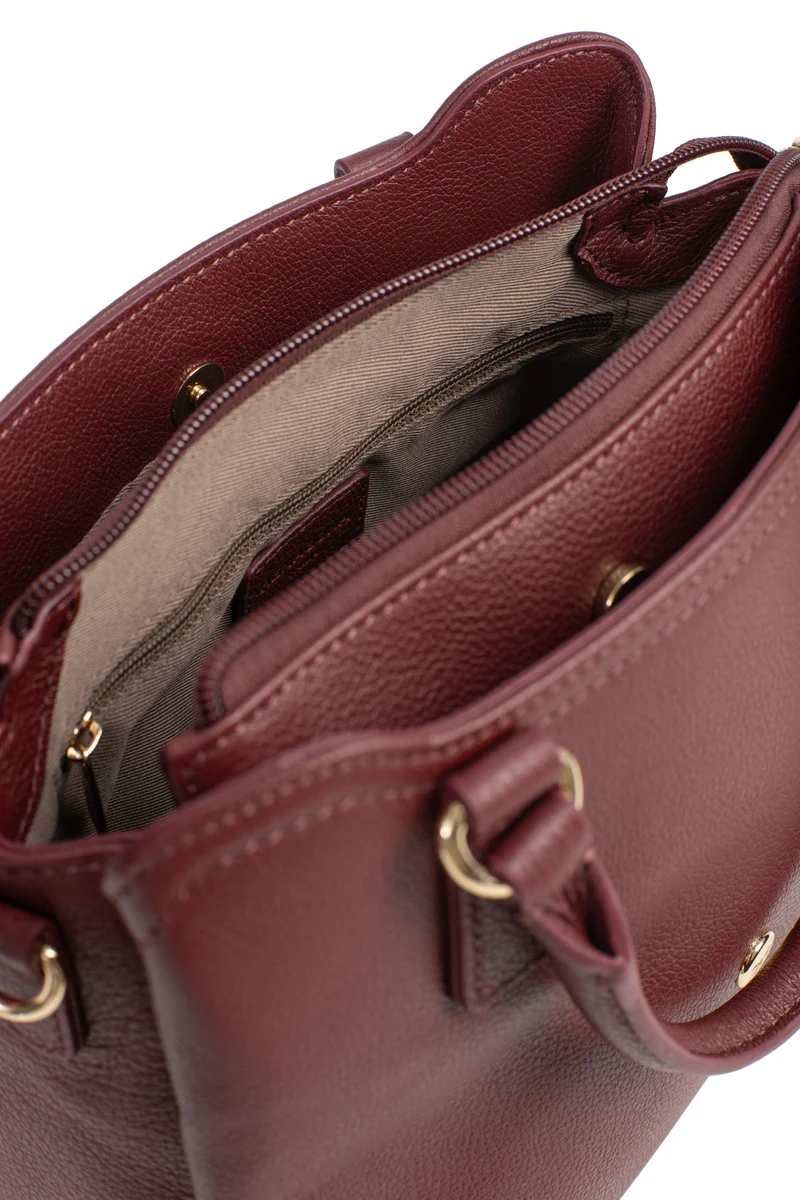 Sac porté main 2 poignées - Cuir