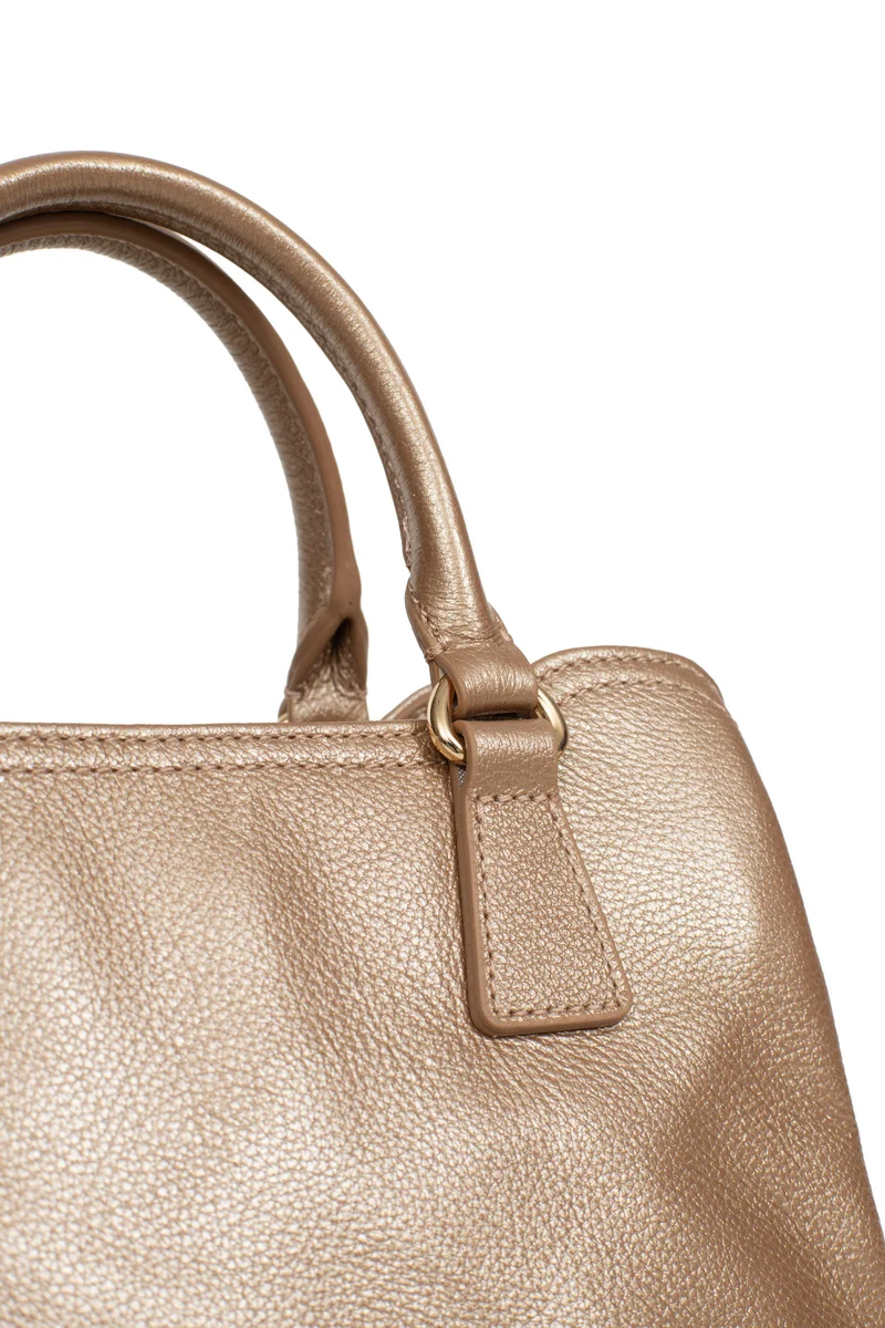 Sac porté main 2 poignées - Cuir