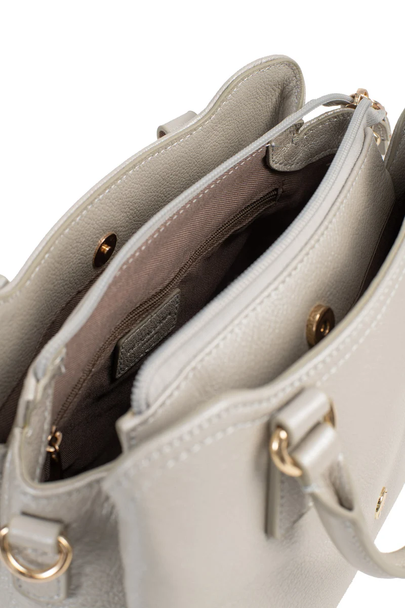 Sac porté main 2 poignées - Cuir