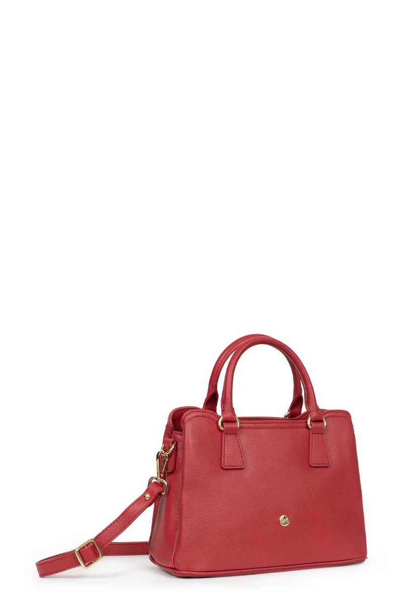 Sac porté main 2 poignées - Cuir