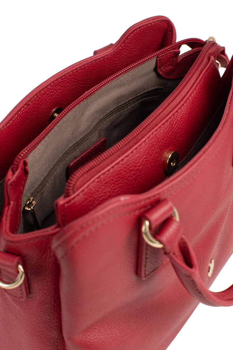 Sac porté main 2 poignées - Cuir