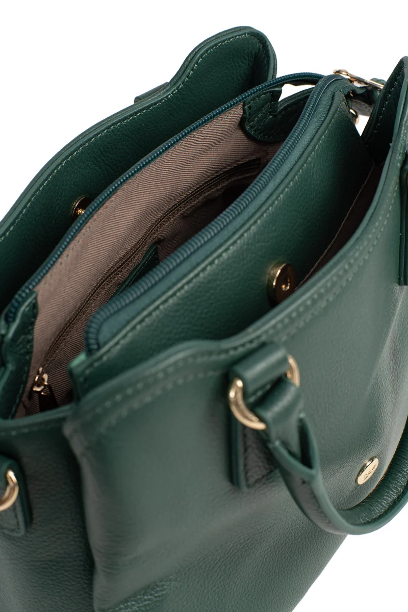 Sac porté main 2 poignées - Cuir