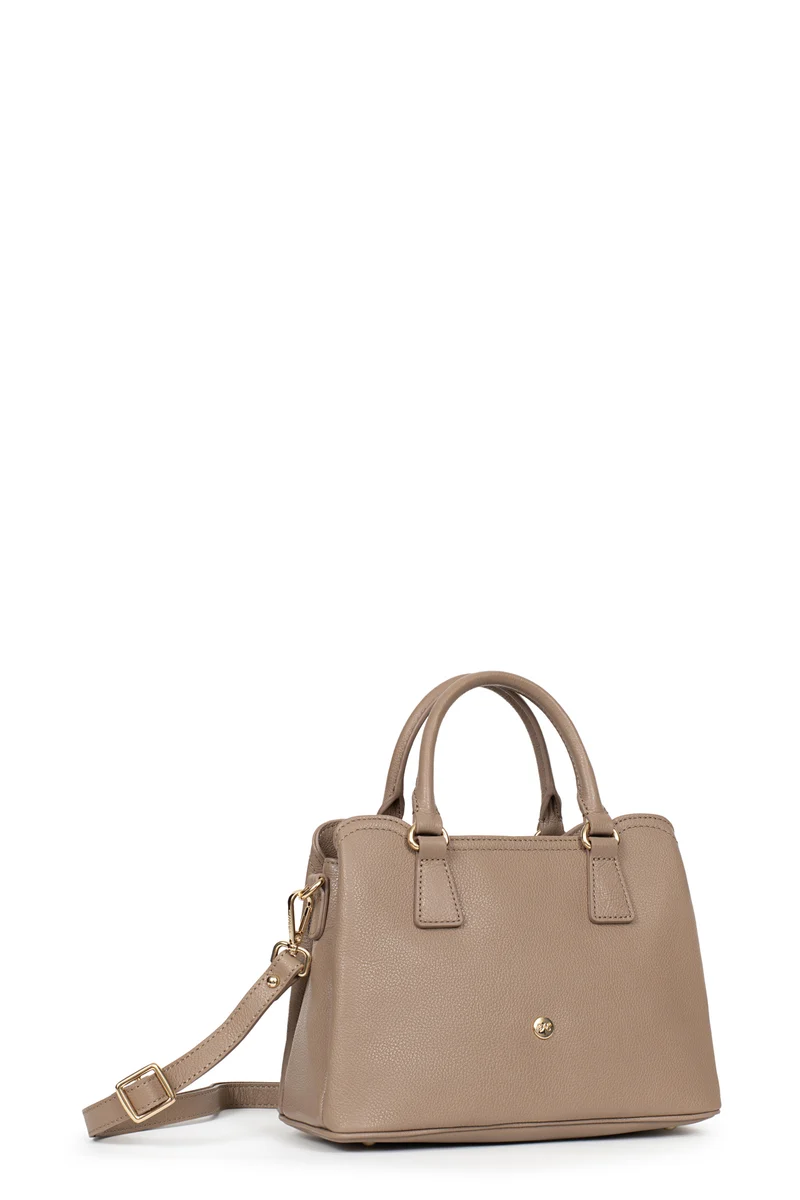 Sac porté main 2 poignées - Cuir