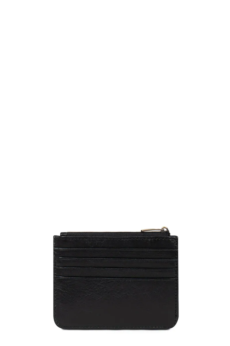 Porte-cartes - 1 volet - Cuir