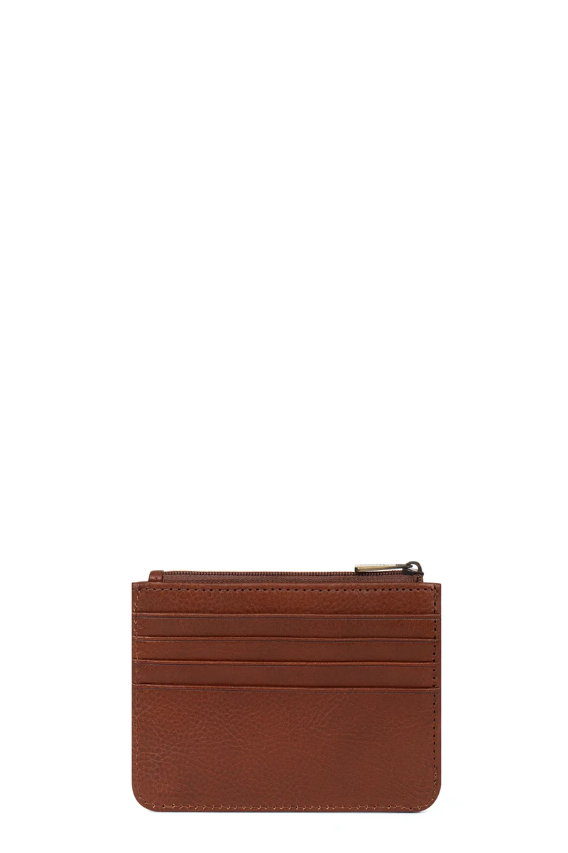 Porte-cartes - 1 volet - Cuir