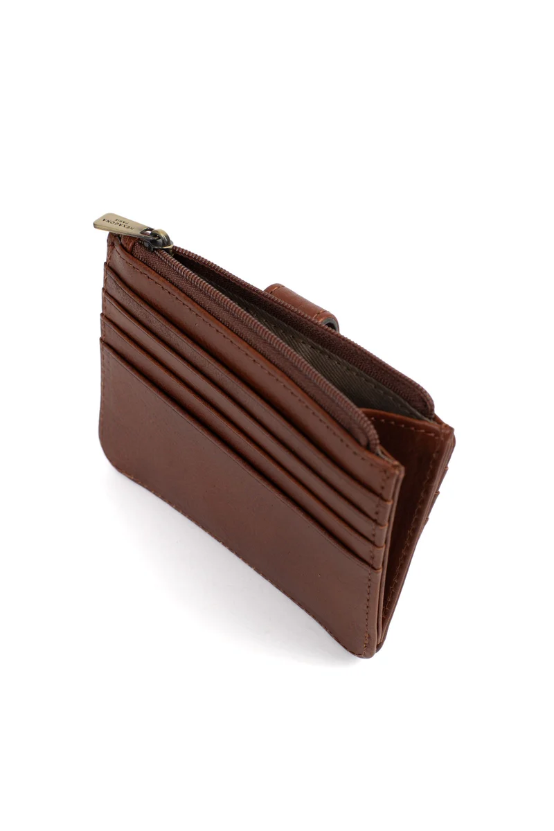Porte-cartes - 1 volet - Cuir