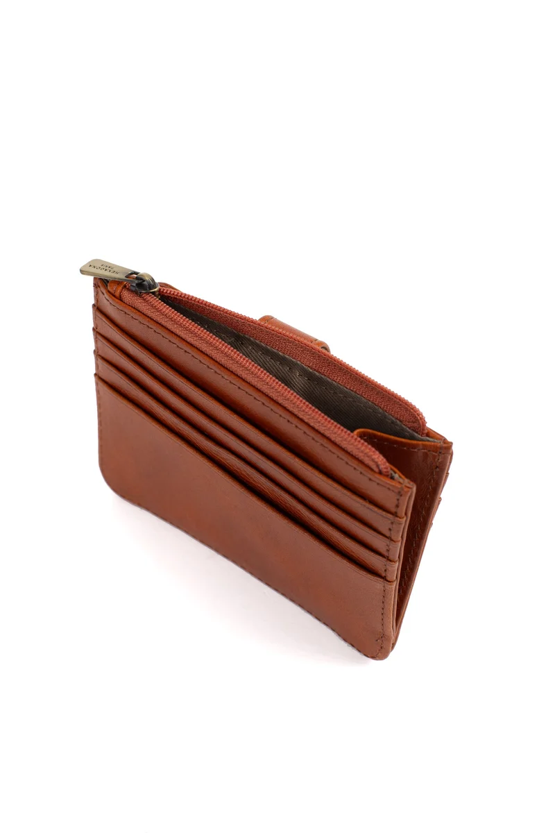 Porte-cartes - 1 volet - Cuir