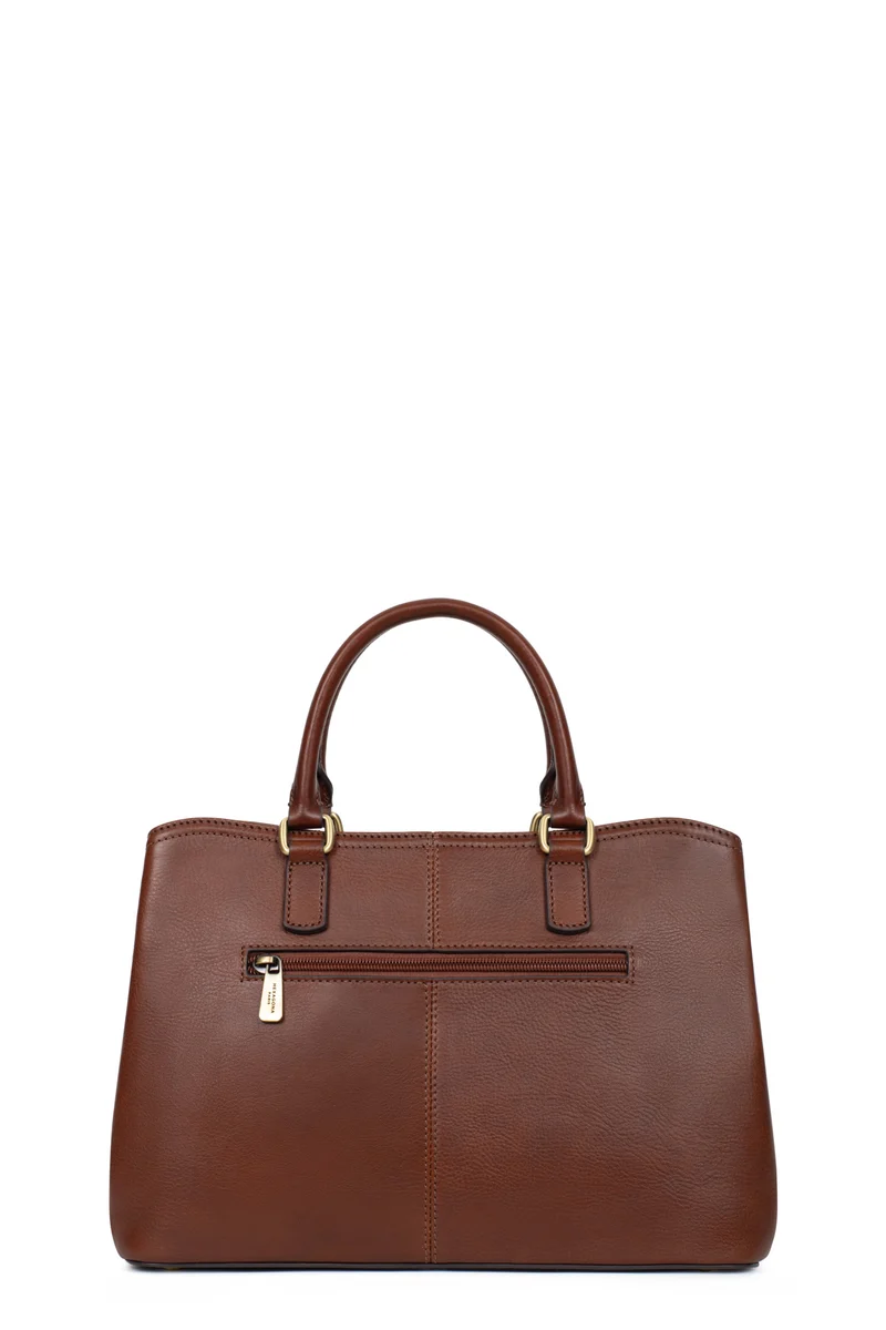 Sac porté main 2 poignées - Cuir
