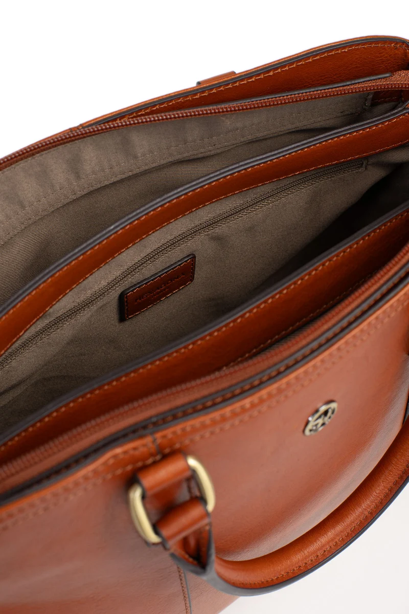 Sac porté main 2 poignées - Cuir