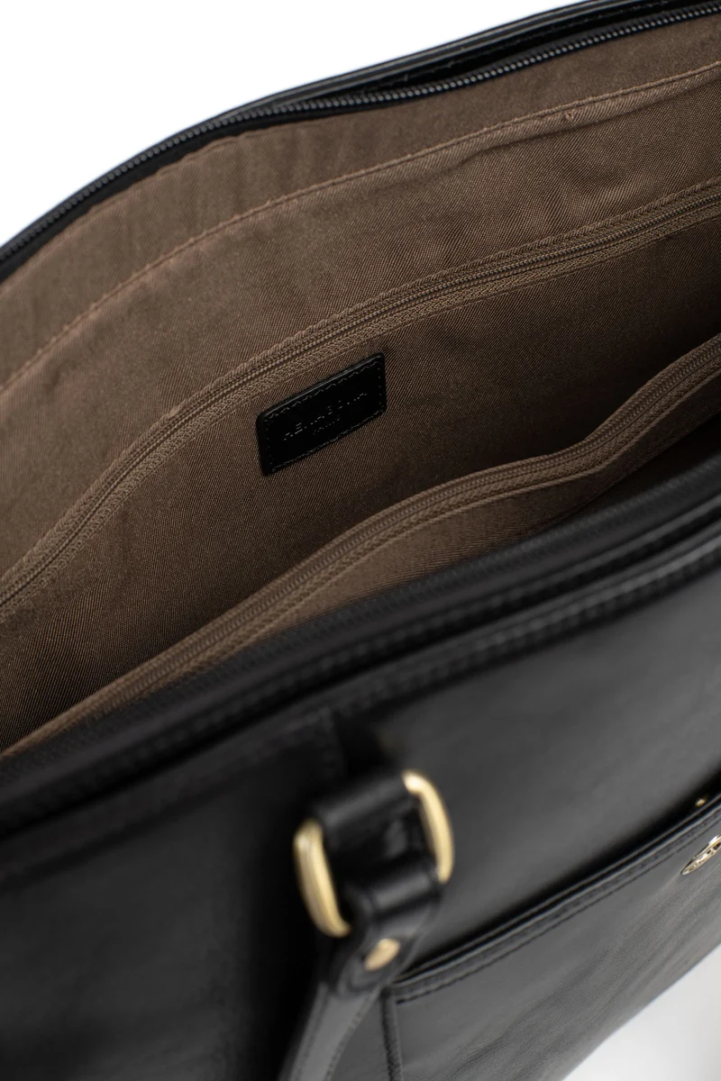 Sac cabas porté épaule - A4 - Cuir
