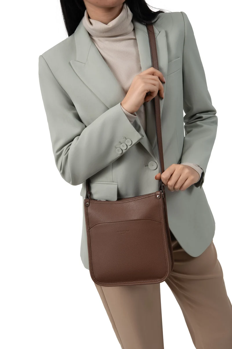 Sac porté travers - Cuir