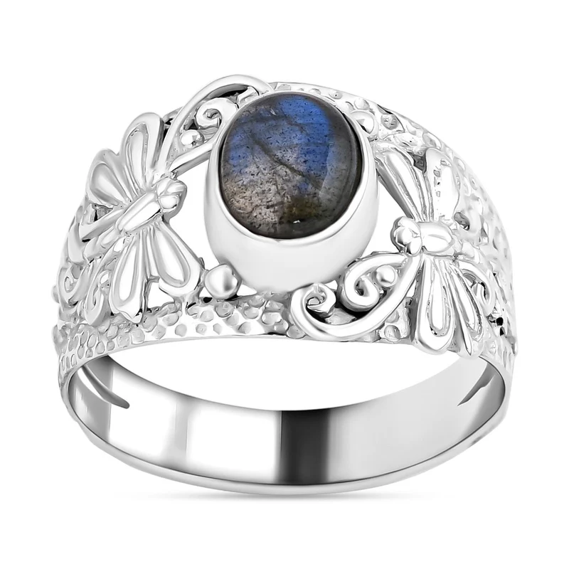 Royal Bali - Labradorit Ring, 925 Silber, , ca. 2.10 ct
