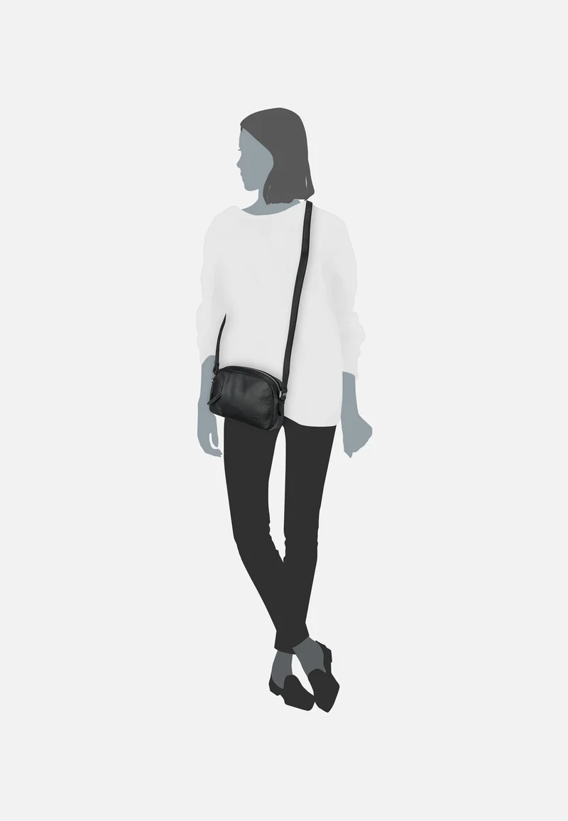 Pure 9664 Schwarz - Crossbody Bag