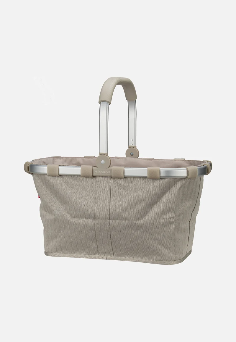 Carrybag Frame Herringbone Sand - Einkaufskorb