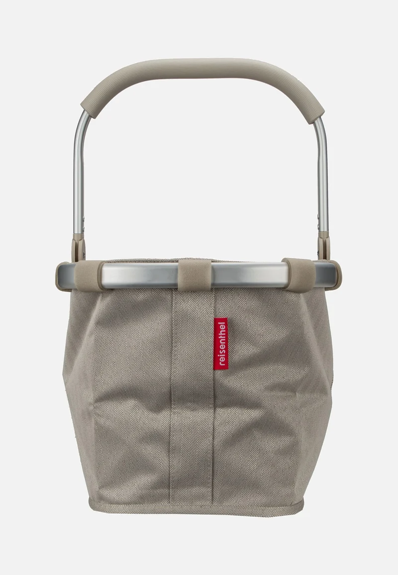 Carrybag Frame Herringbone Sand - Einkaufskorb