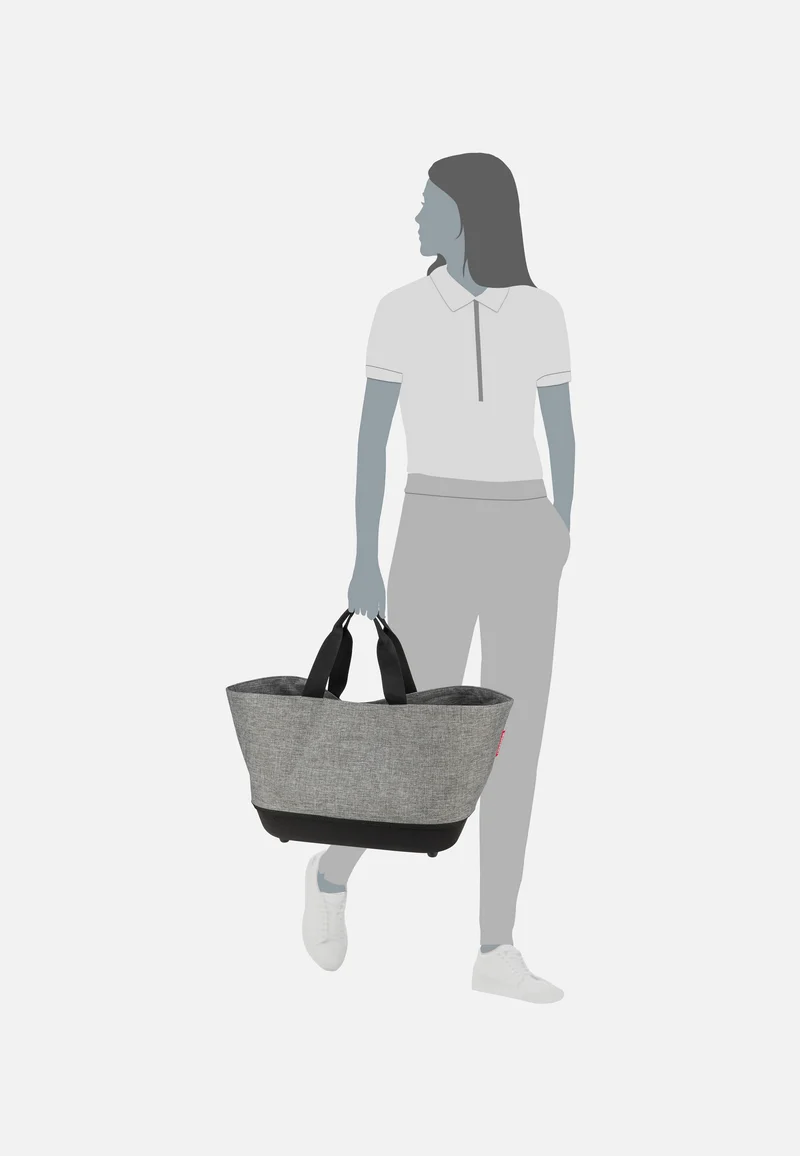 shoppingbasket Twist Silver - Einkaufskorb