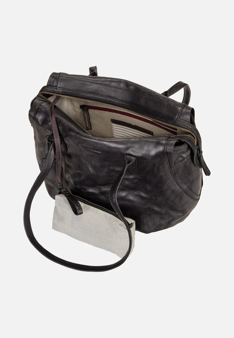 Mrs. Florentine Black Smoke - Schultertasche